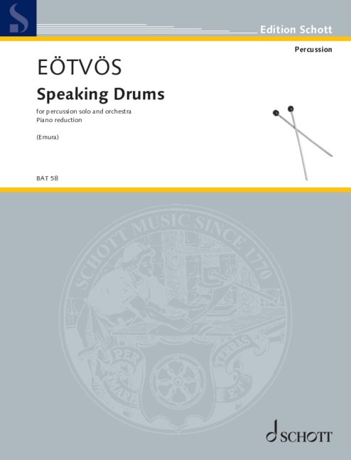 Eötvös: Speaking Drums