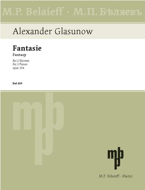 Glazunov: Fantasy, Op. 104