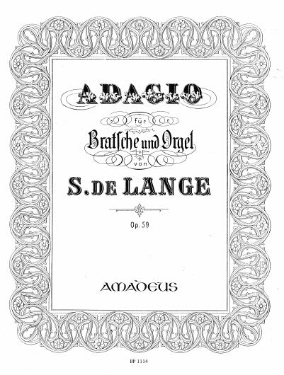 Lange: Adagio, Op. 59