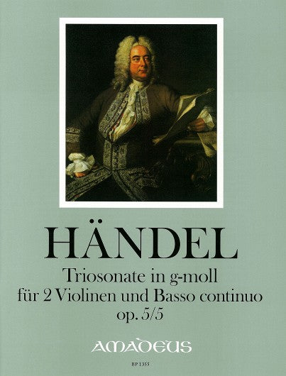 Handel: Trio Sonata in G Minor, HWV 400, Op. 5, No. 5