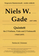 Gade: String Quintet in F Minor