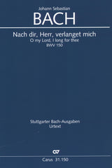 Bach: Nach dir, Herr, verlanget mich, BWV 150