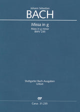 Bach: Mass in G Minor, BWV 235