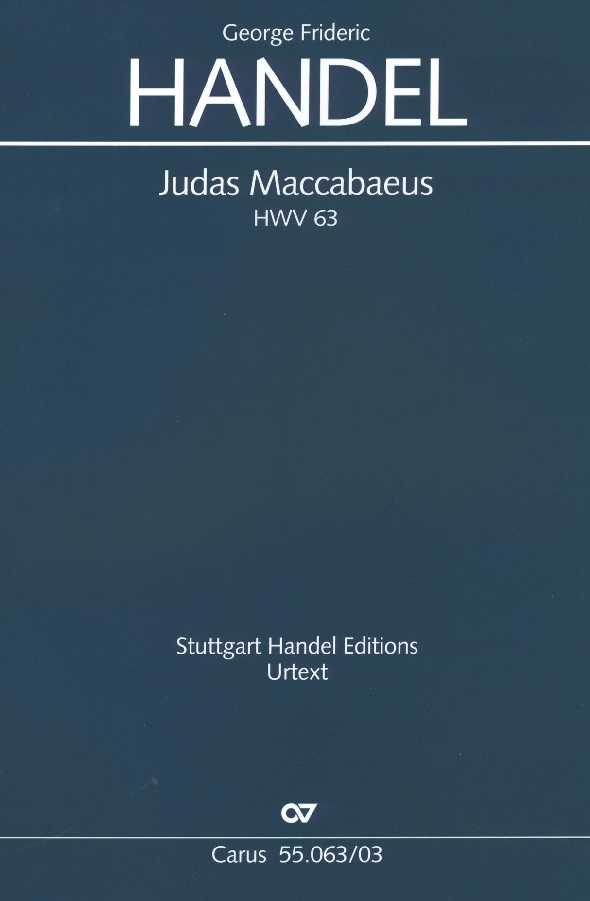 Handel: Judas Maccabaeus, HWV 63