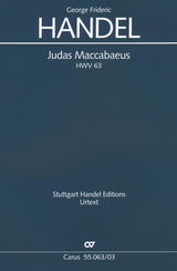 Handel: Judas Maccabaeus, HWV 63