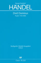 Handel: Dixit Dominus, HWV 232