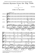 Holst: Choral Hymns from the Rig Veda - Third Group, H 99, Op. 26