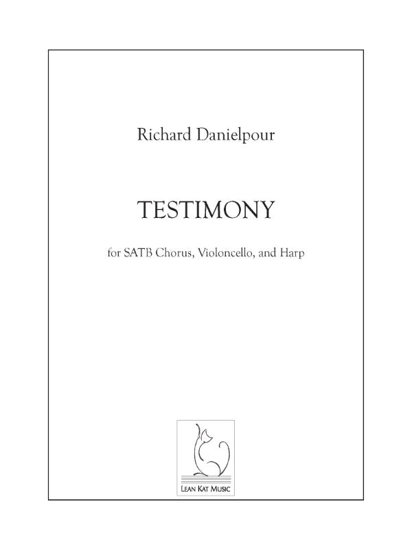 Danielpour: Testimony