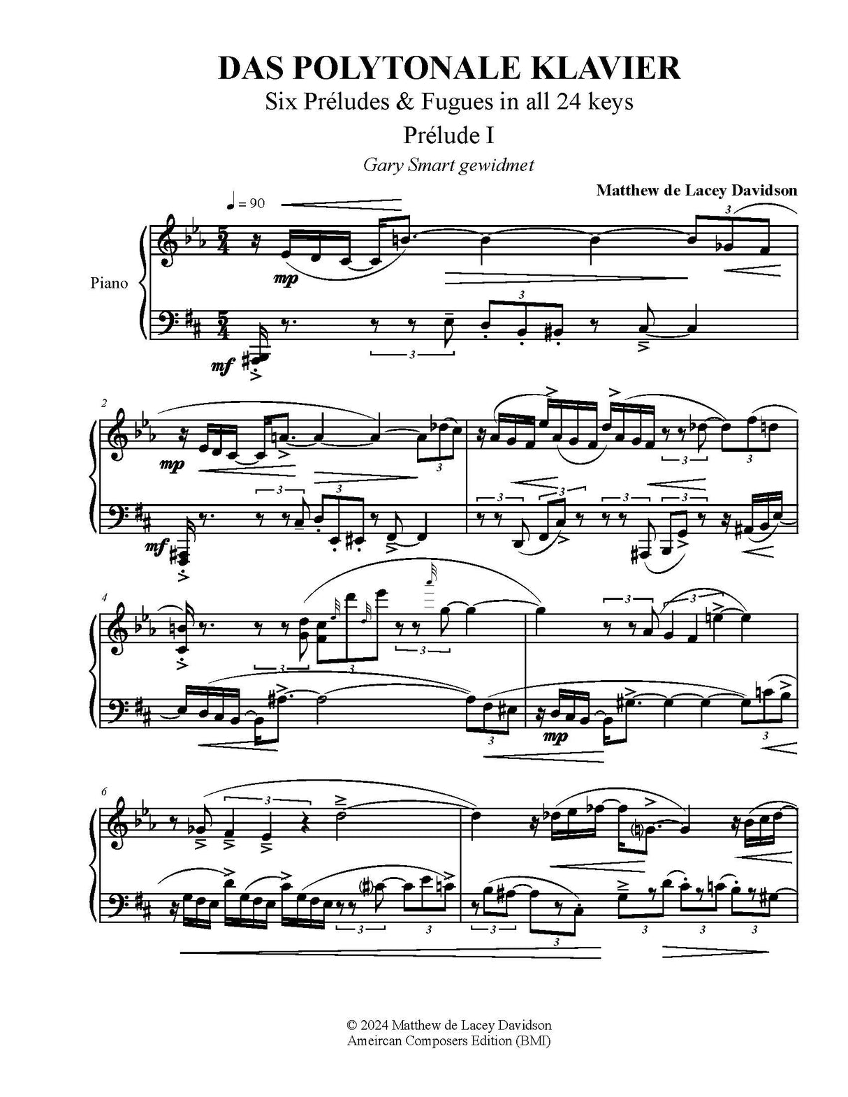 Davidson: Das Polytonale Klavier