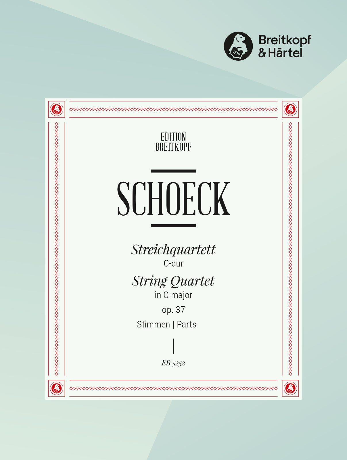 Schoeck: String Quartet in C Major, Op. 37