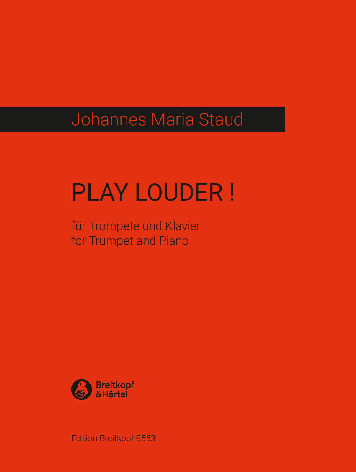 Staud: PLAY LOUDER !