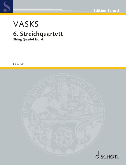 Vasks: String Quartet No. 6