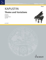 Kapustin: Theme and Variations, Op. 80