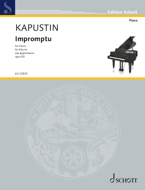 Kapustin: Impromptu, Op. 83