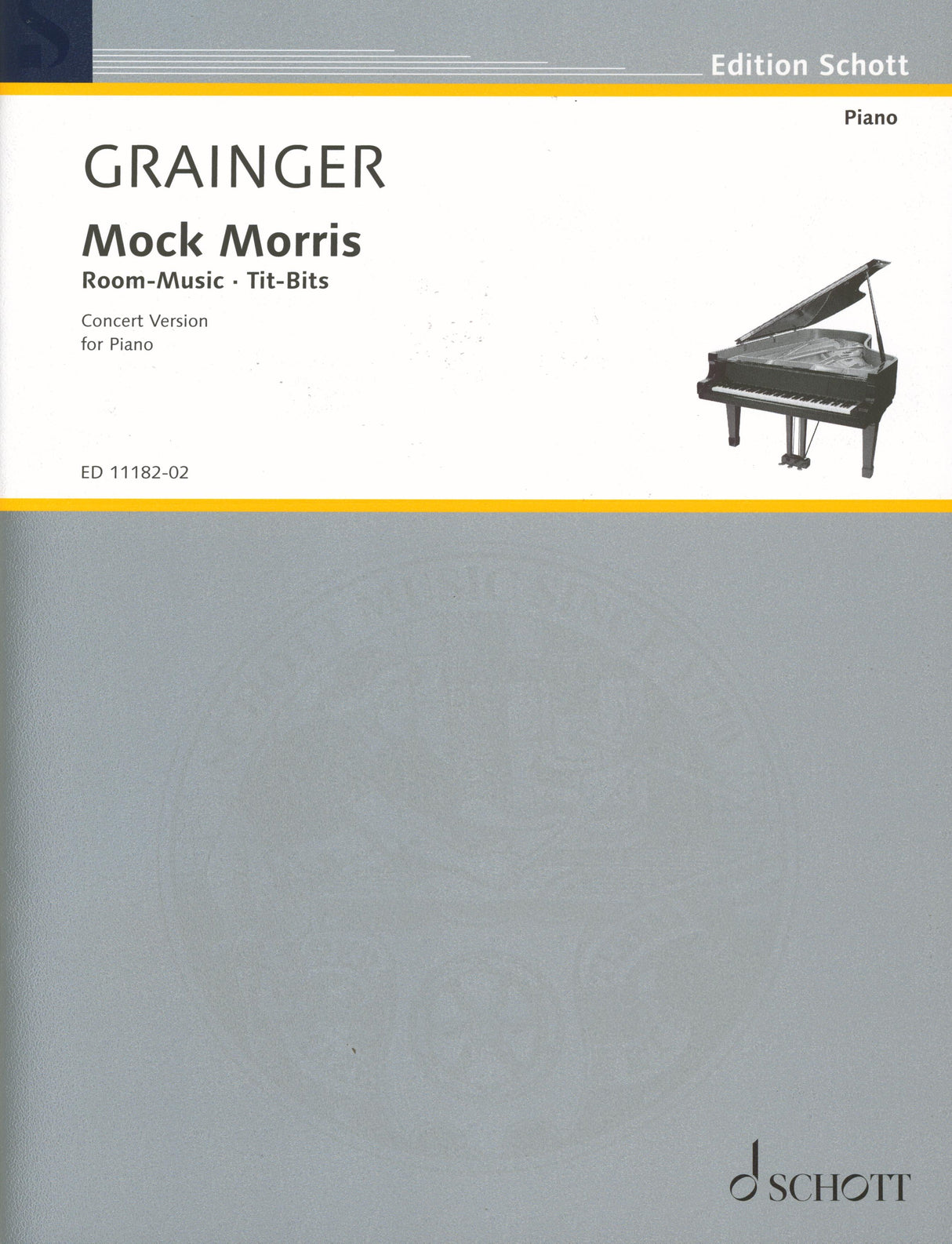 Grainger: Mock Morris - Concert Version for Piano