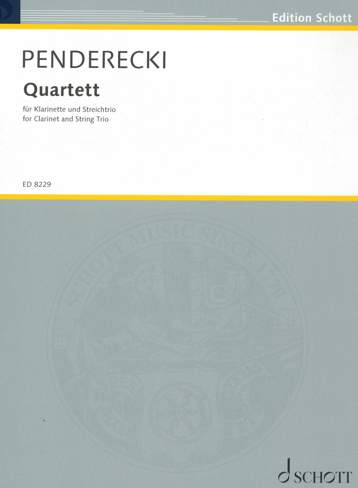 Penderecki: Quartet