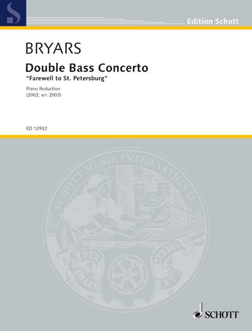 Bryars: Double Bass Concerto