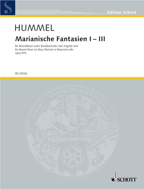 Hummel: Marianische Fantasien I - III, Op. 87d