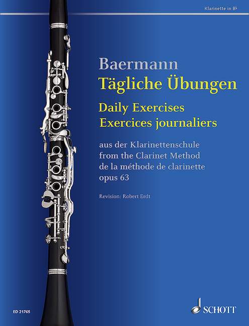 Baermann: Daily Exercises from Clarinet Method, Op. 63