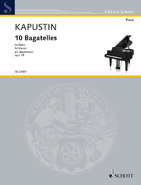 Kapustin: 10 Bagatelles, Op. 59