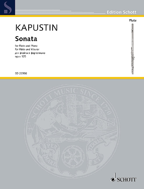 Kapustin: Flute Sonata, Op. 125