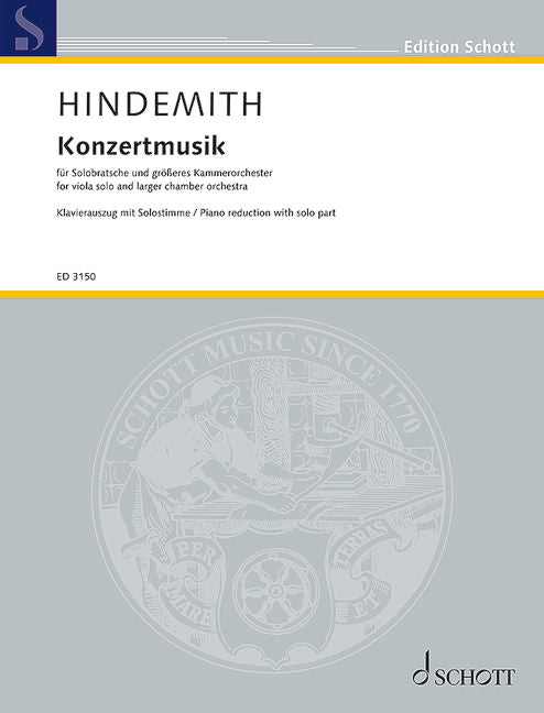 Hindemith: Konzertmusik, Op. 48