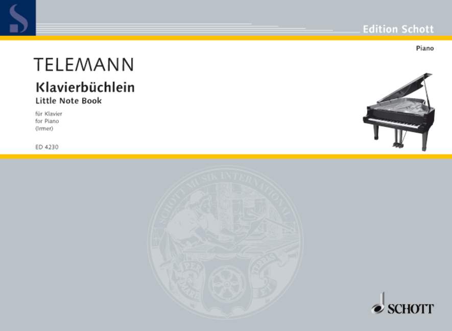 Telemann: Little Note Book for Piano