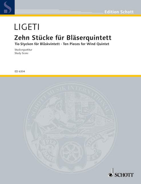 Ligeti: 10 Pieces for Wind Quintet