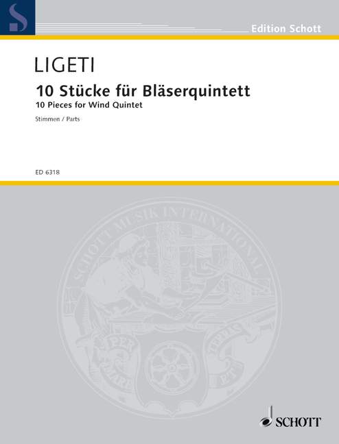 Ligeti: 10 Pieces for Wind Quintet