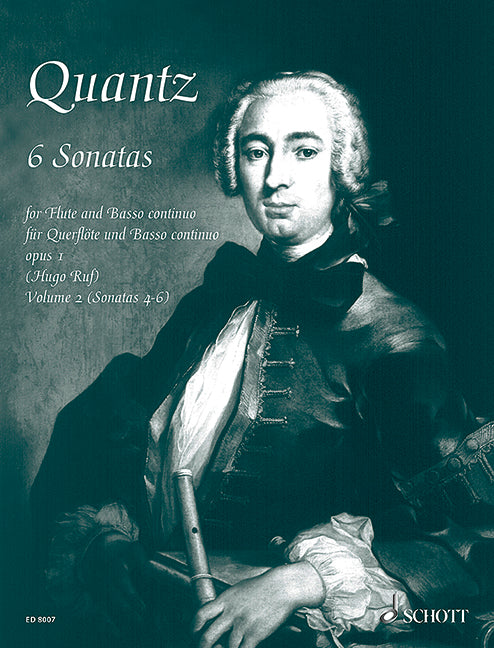 Quantz: Flute Sonatas, Op. 1 - Volume 2 (Nos. 4-6)