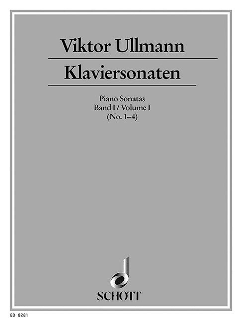 Ullmann: Piano Sonatas - Volume 1 (Nos. 1-4)