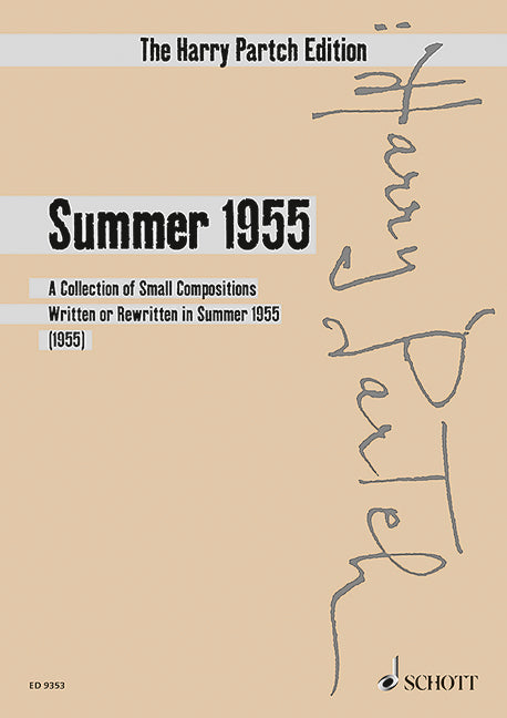 Partch: Summer 1955