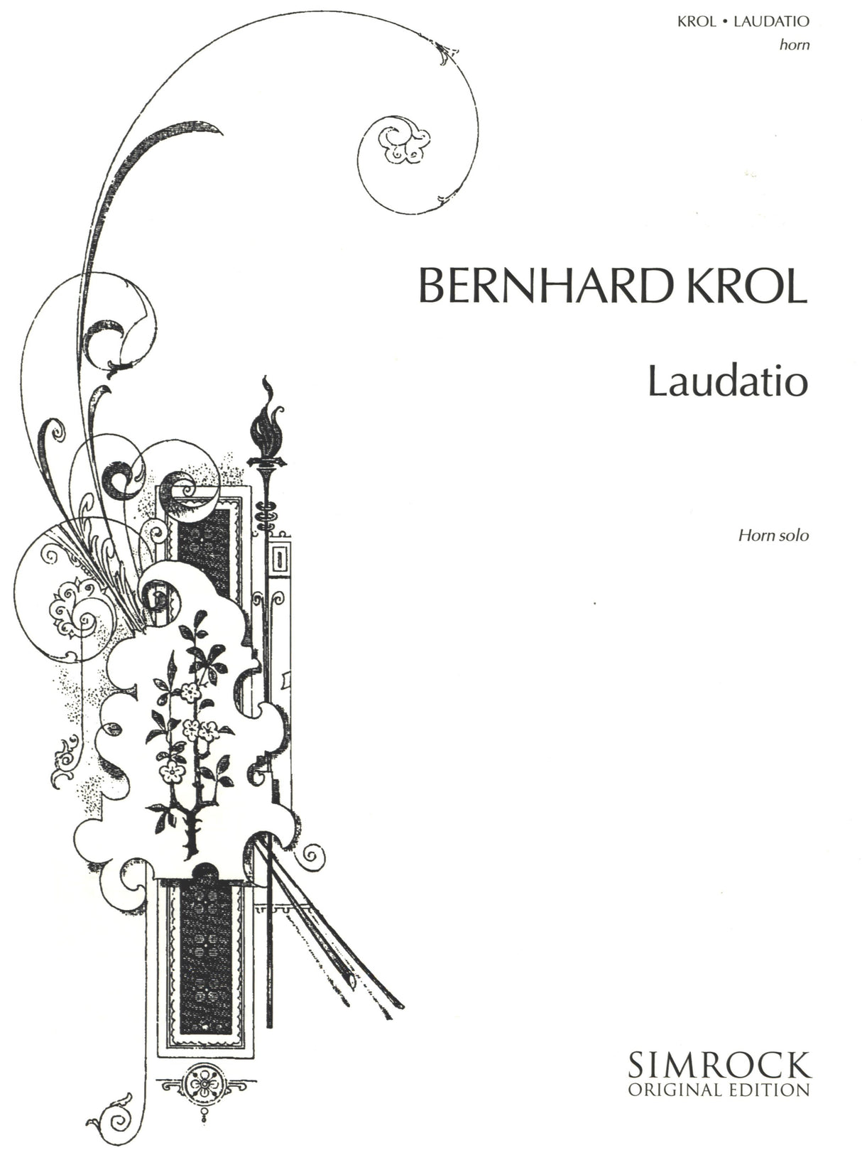 Krol: Laudatio