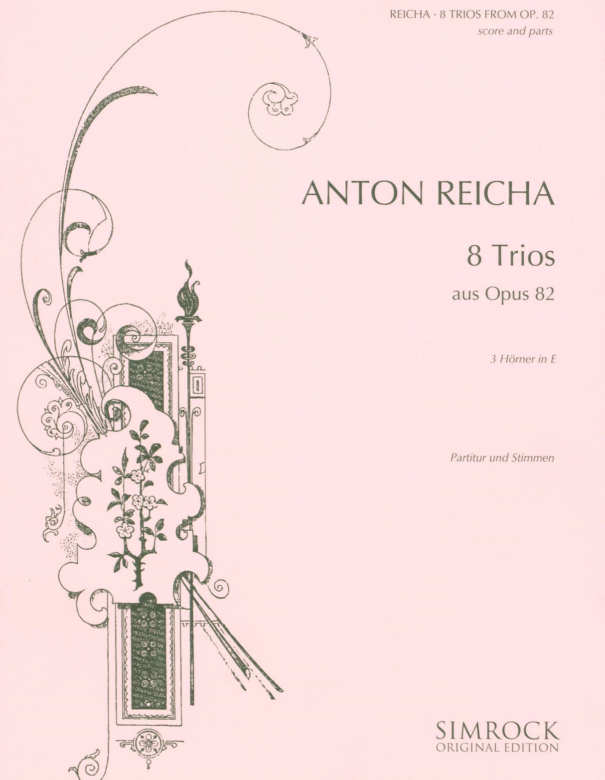 Reicha: 8 Horn Trios from Op. 82