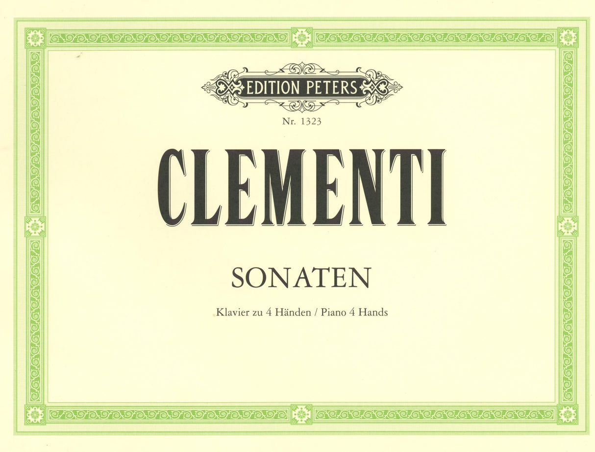 Clementi: Sonatas for Piano 4-Hands