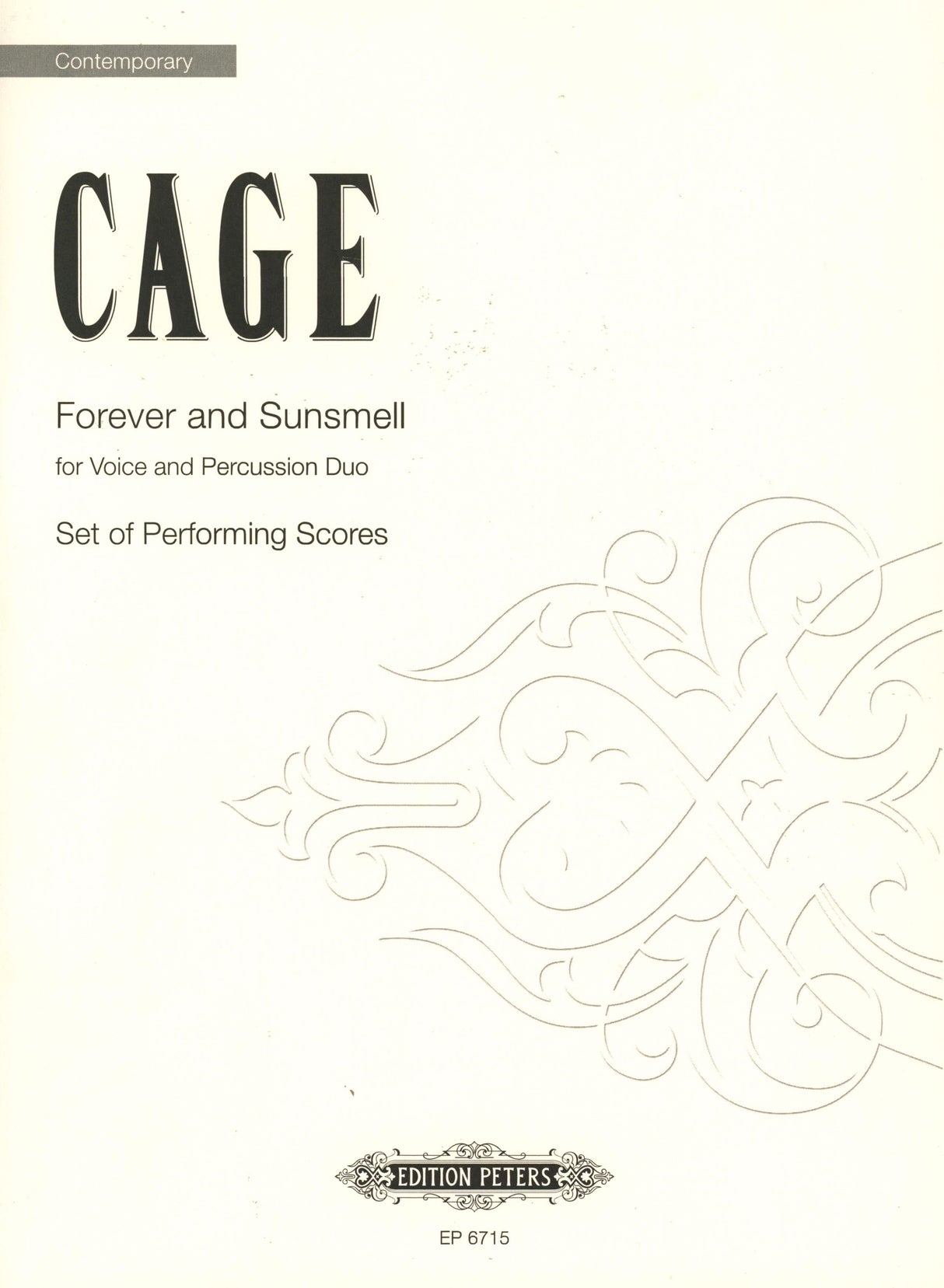 Cage: Forever and Sunsmell (1942)