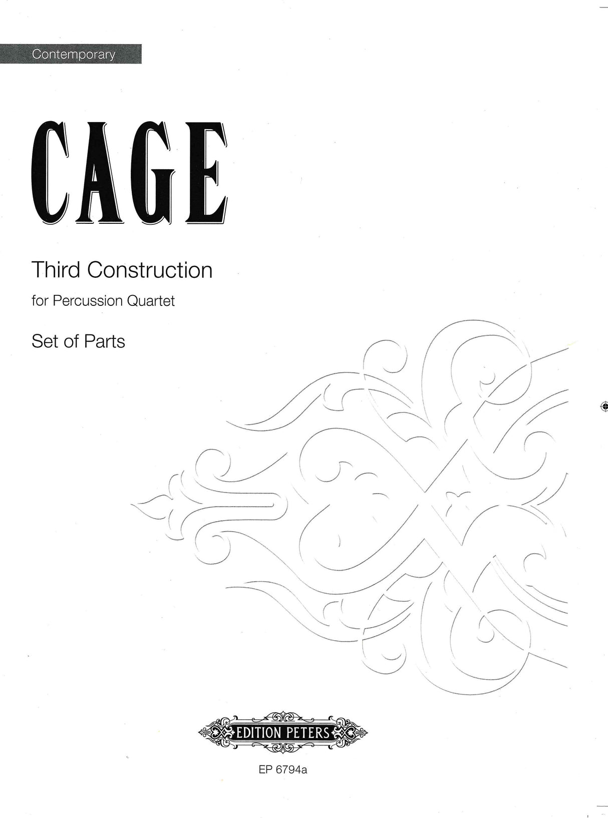 Cage: Third Construction