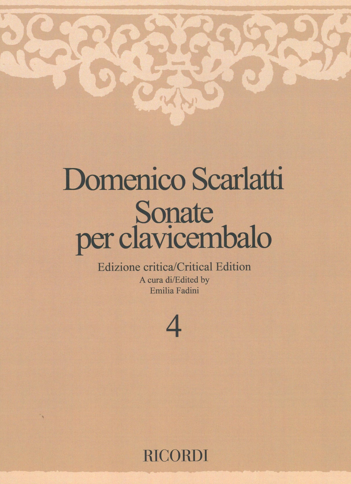 Scarlatti: Keyboard Sonatas - Volume 4 (K. 206-265)