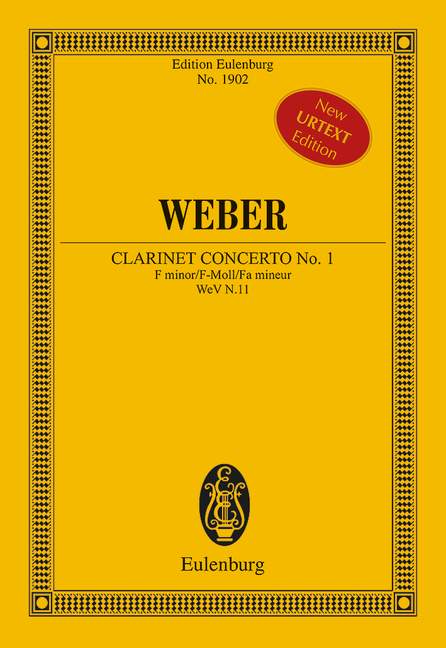 Weber: Clarinet Concerto No. 1 in F Minor, Op. 73