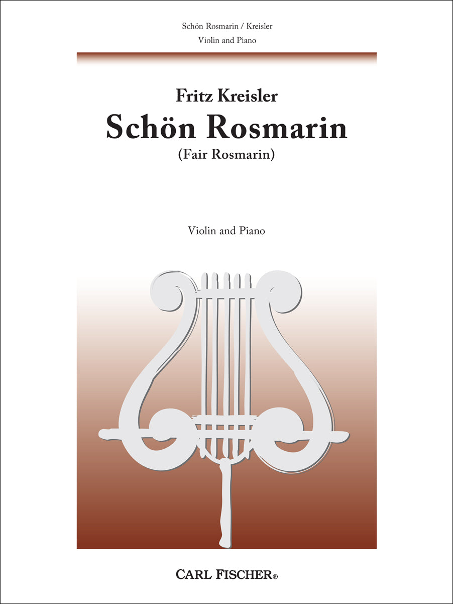 Kreisler: Schön Rosmarin