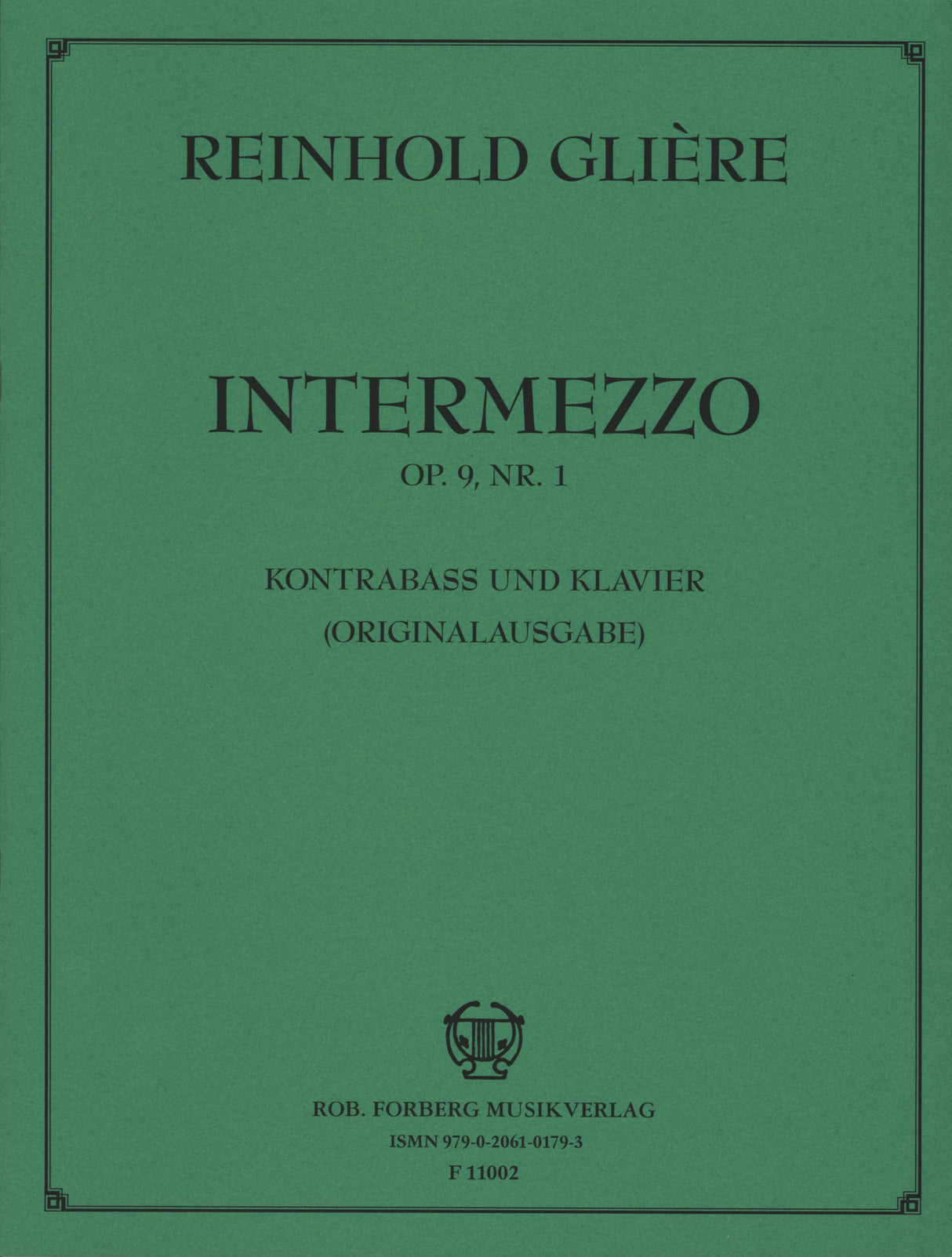 Glière: Intermezzo, Op. 9, No. 1