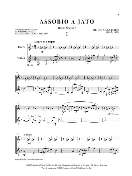 Villa-Lobos: Assobio A Jato (arr. for flute & guitar)