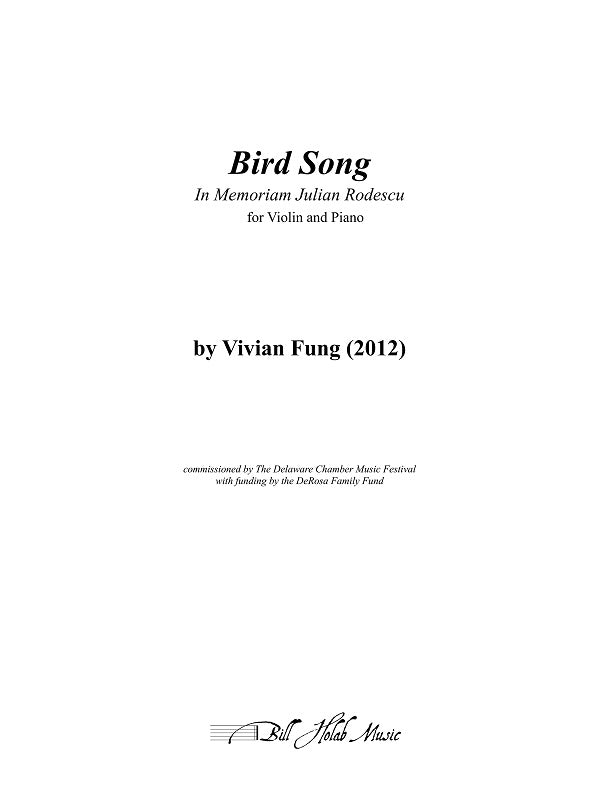 Fung: Birdsong - Ficks Music