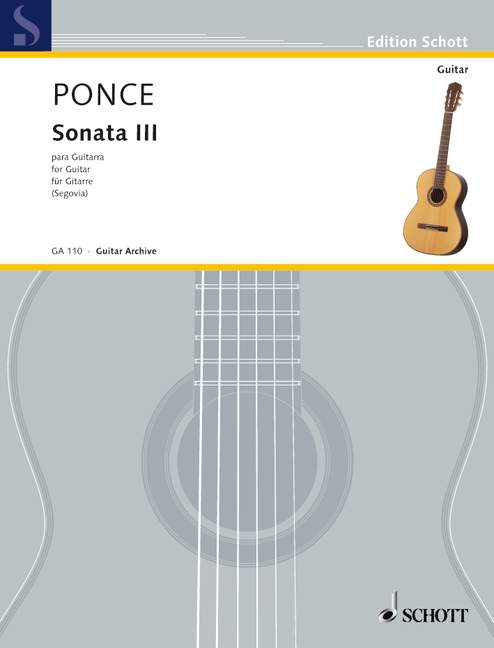 Ponce: Sonata No. 3