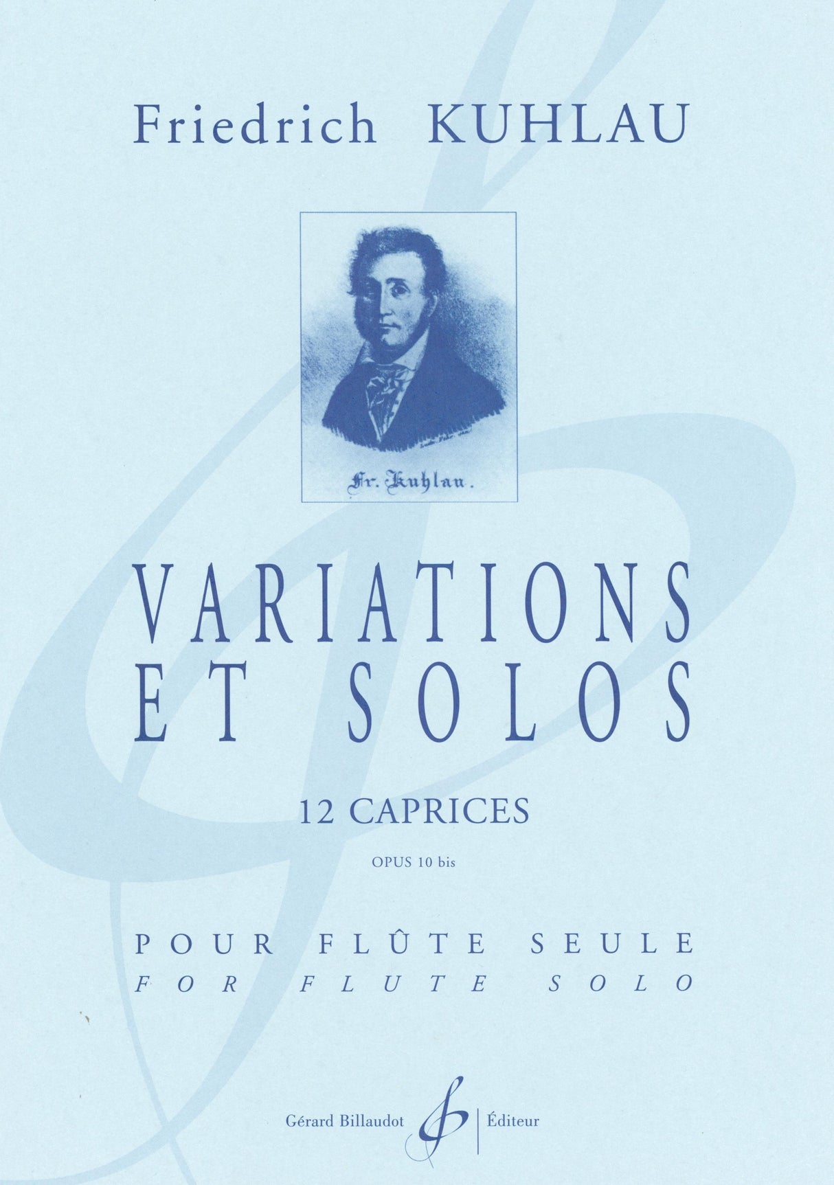 Kuhlau: 12 Variations and Solos, Op. 10b