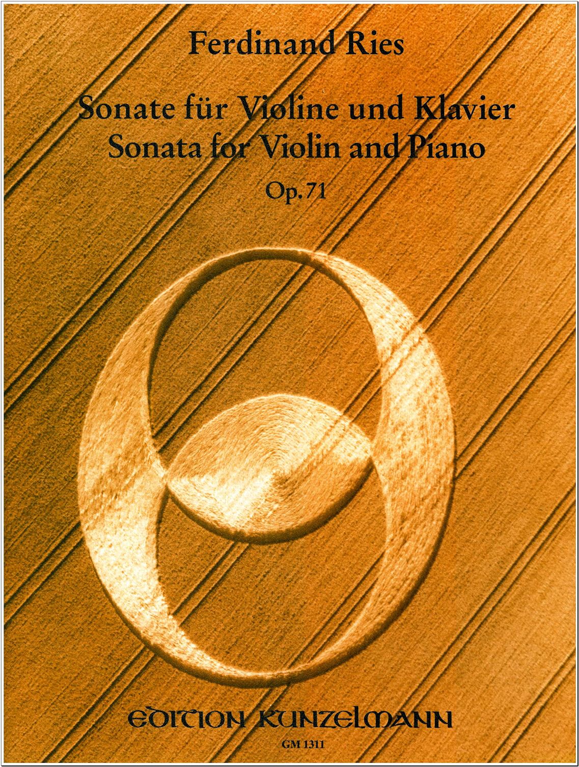 Ries: Violin Sonata in C-sharp Minor, Op. 71