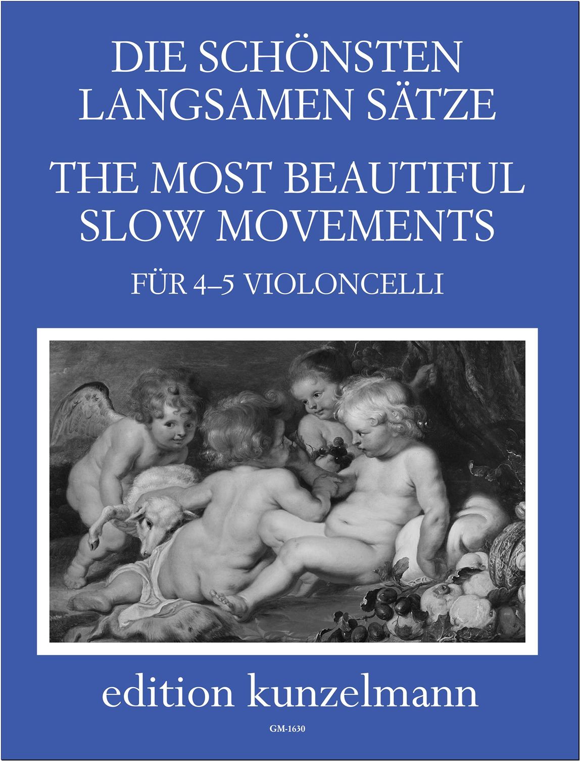 The Most Beautiful Slow Movements (arr. for 4-5 cellos)