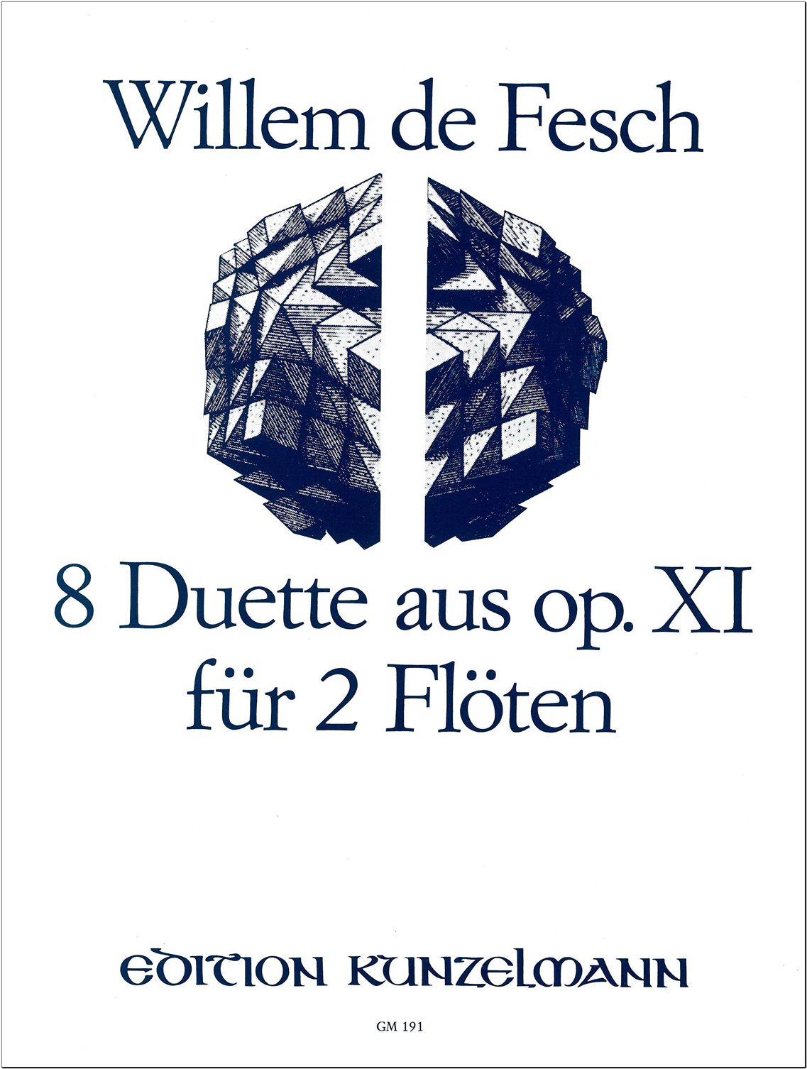 Fesch: 8 Duets for 2 Flutes from Op. 11