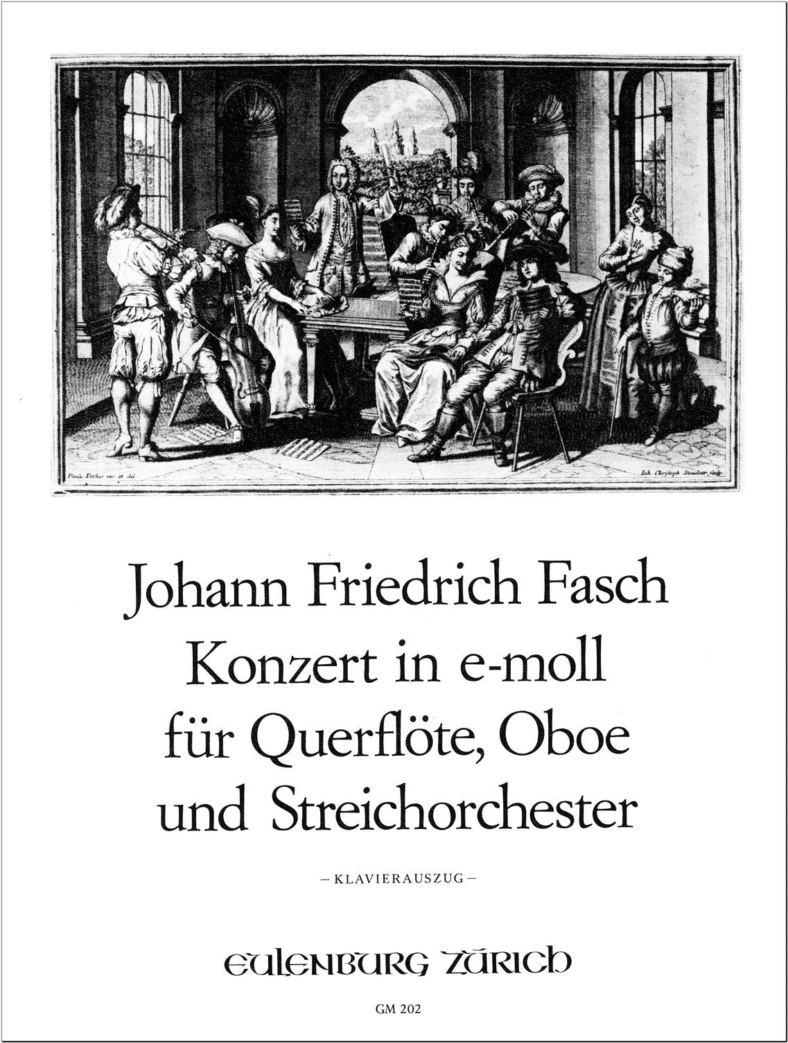 Fasch: Concerto for Flute, Oboe and Strings