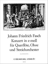 Fasch: Concerto for Flute, Oboe and Strings